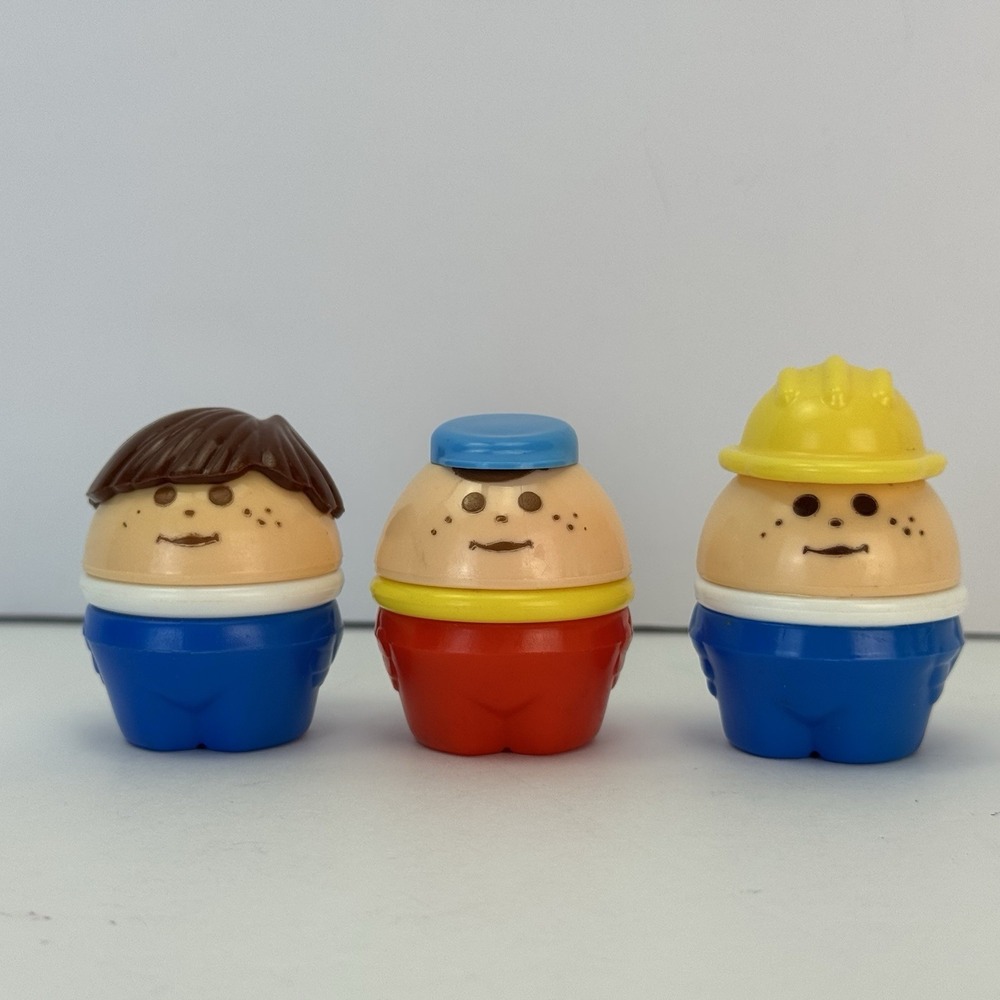 Fisher Price Little Tikes Toddle Tots People Lot Of 3 90's Toys Boy Girl